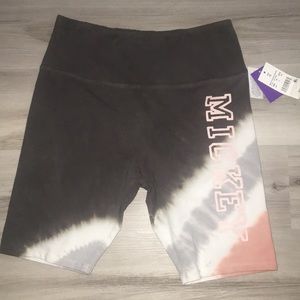 Women’s Disney Mickey Graphic Bike Shorts, Size Small, NEW with tags